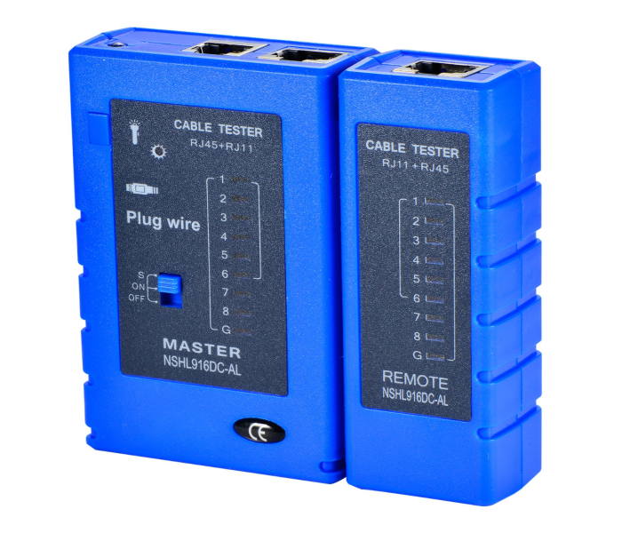 Network Cable Tester - Cat5 UTP, LAN, and Telephone Line Tool